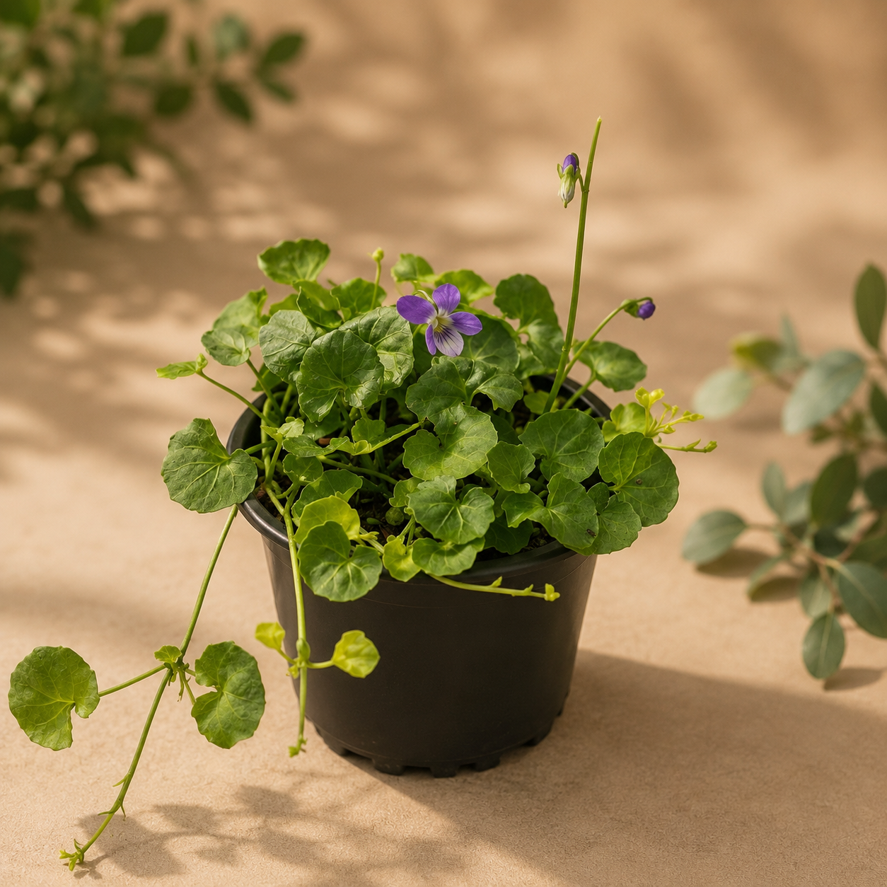 Australian Native Violet - Viola hederacea - 100mm Potted Plant