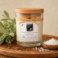Wood, Sage & Sea Salt - Scented Soy Candle - Medium