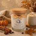 Pumpkin Spiced Latte - Scented Soy Candle - Medium